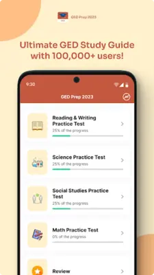 GED android App screenshot 9