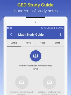 GED android App screenshot 2