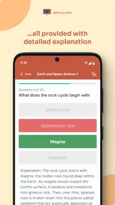 GED android App screenshot 7